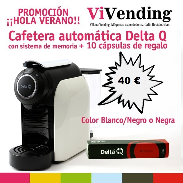 Oferta Cafetera Delta Qool a 30 € promoción valida hasta agotar